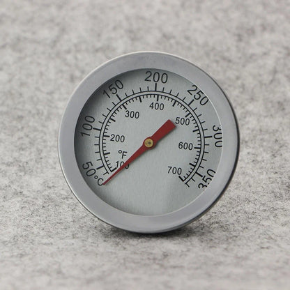Bimetal Dial Thermometer for BBQ Grilling & Oven Baking (4cm Probe)