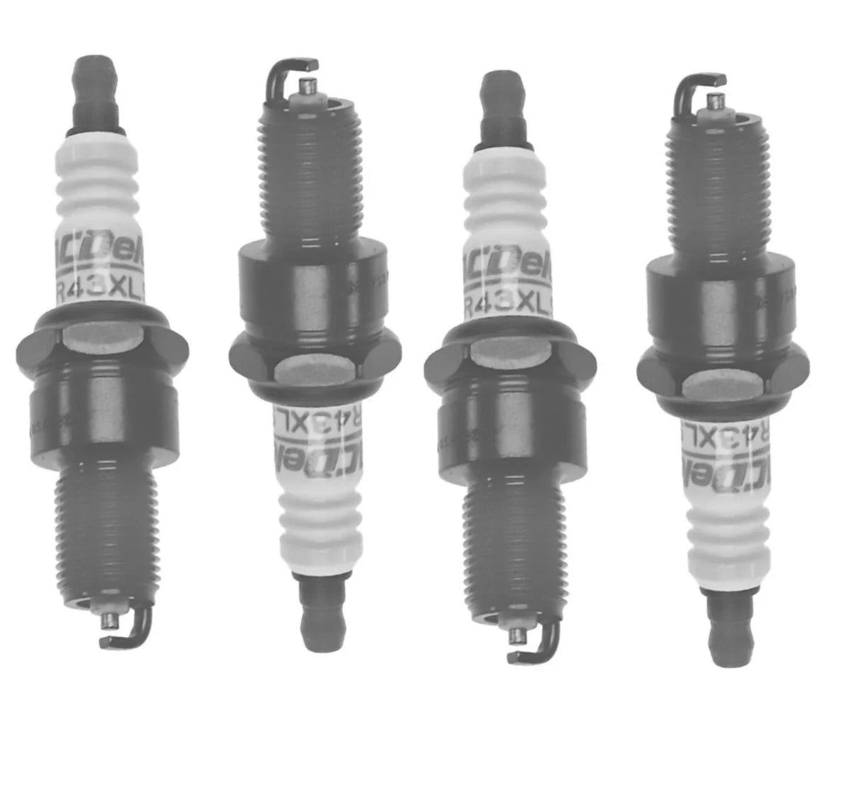 Set of 4 Spark Plugs Pre-Gapped .034 for Ford Courier 2.0L L4 (1980)