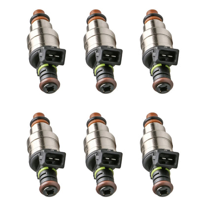 Set of 6 Flow Matched Fuel Injectors for Ford 2.3 2.9 3.0 3.8 4.9 5.0L