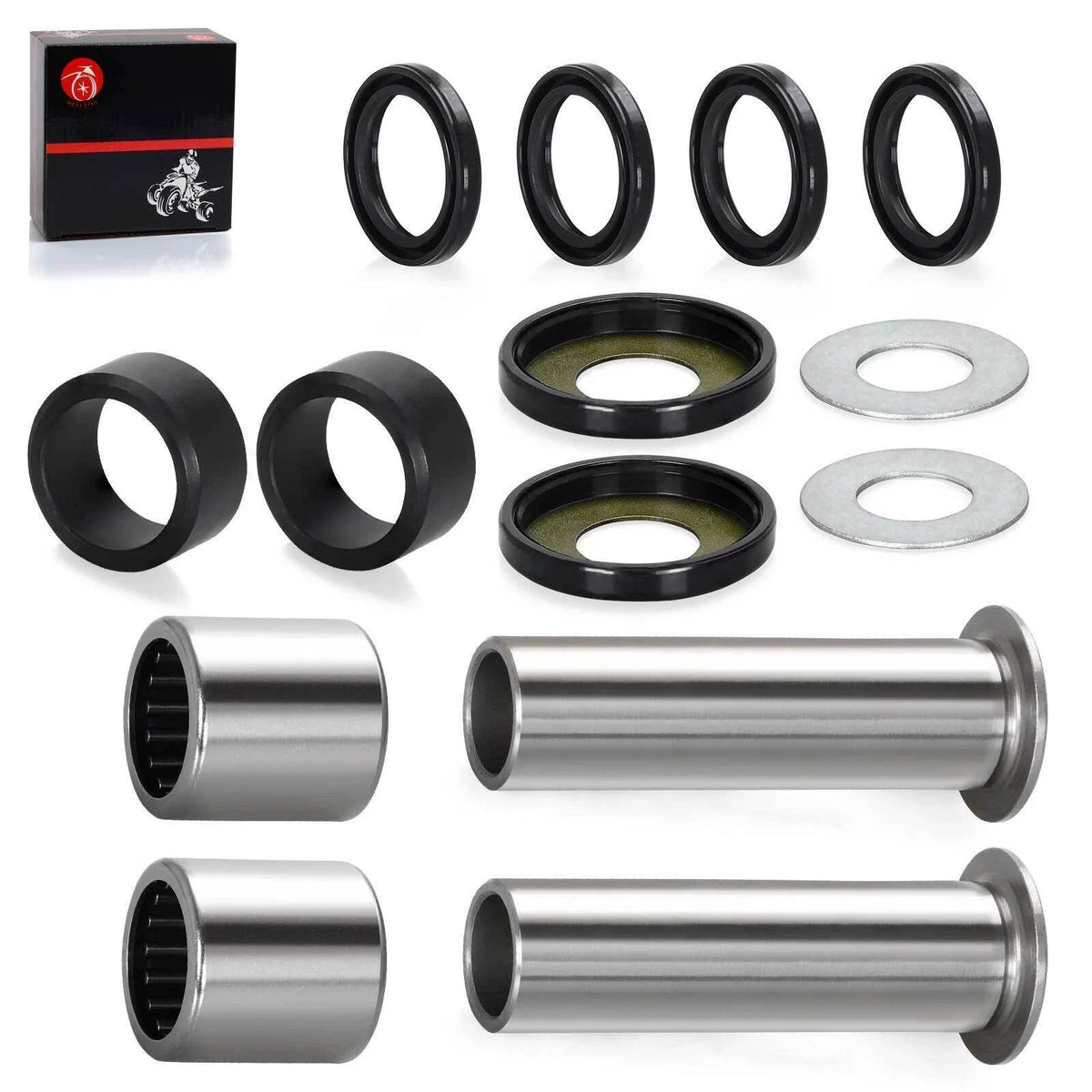 Rear Swing Arm Bearing Seal Bushing Rebuild for Arctic Cat DVX 400 (2004–2008)