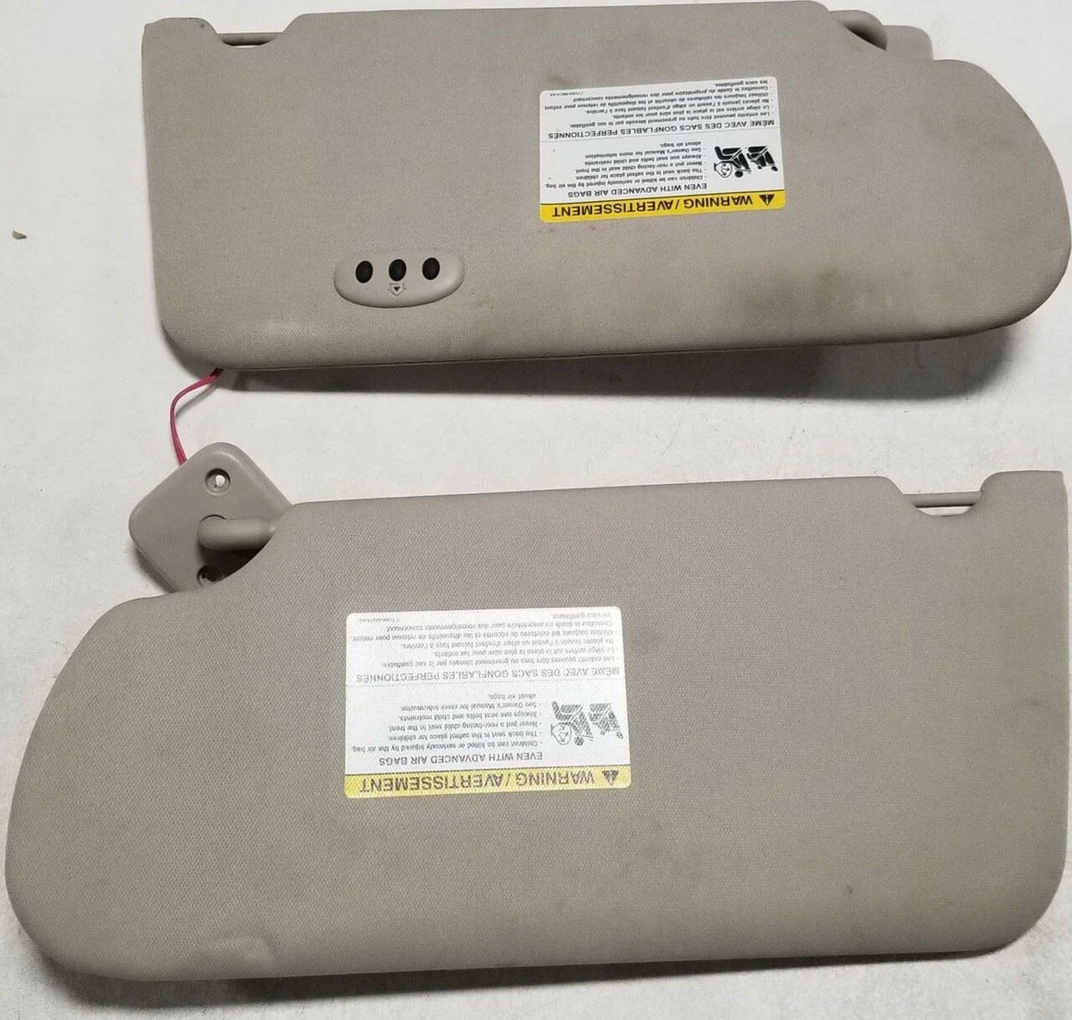 Set of 2 Sun Visors for Ford Flex (2009–2012) W/Homelink OEM