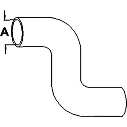 Upper Radiator Hose for Ford New Holland Compact Tractor 1110