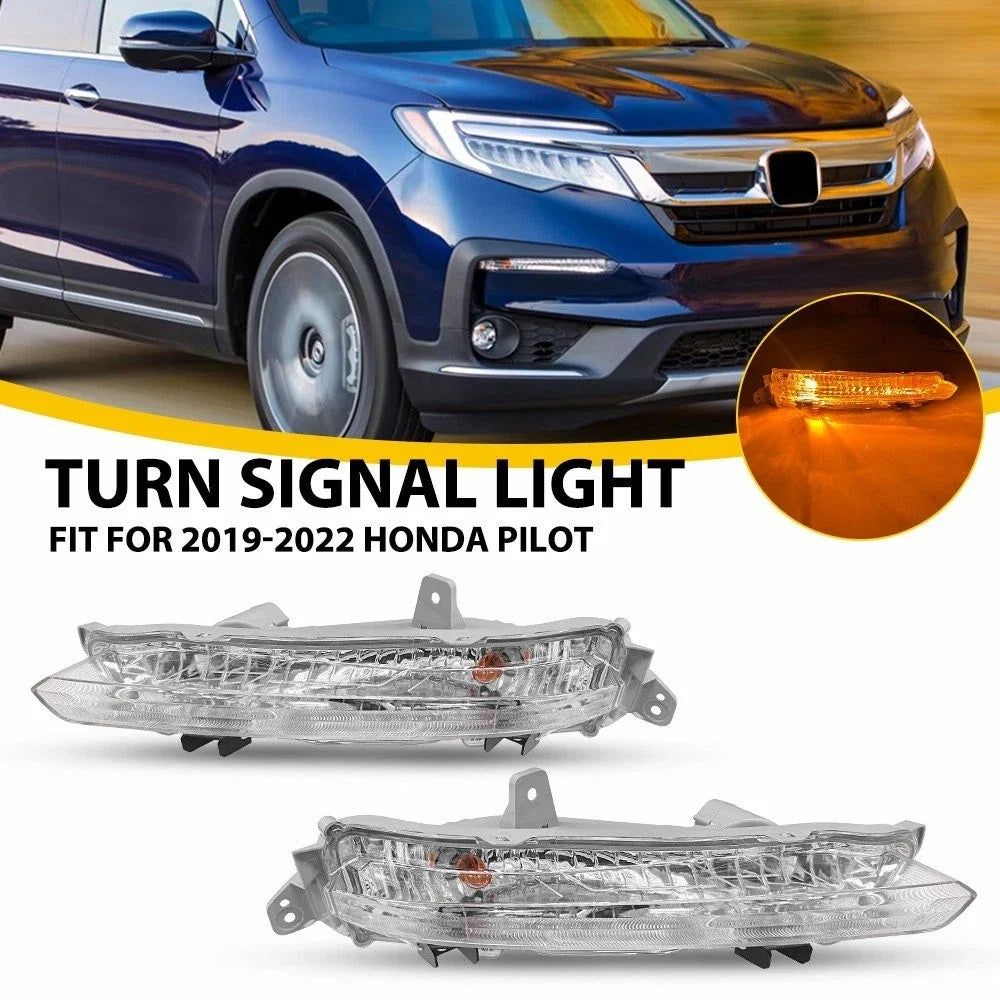 2X Halogen Turn Signal Lights for Honda Pilot (2019–2022) EXV