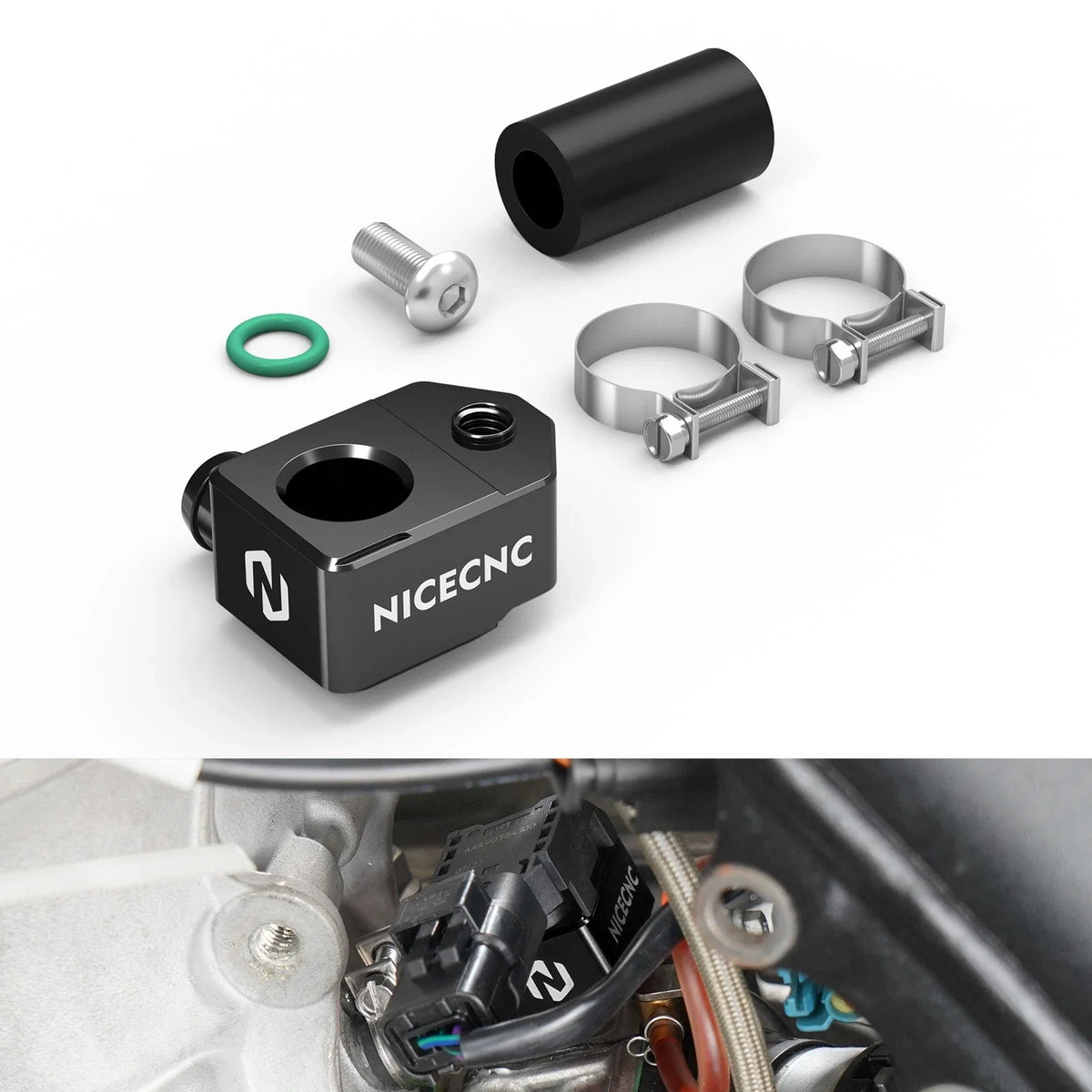 TBI Crankcase Pressure Sensor Bracket for KTM 250 300 EXC XC-W (2024–2026)