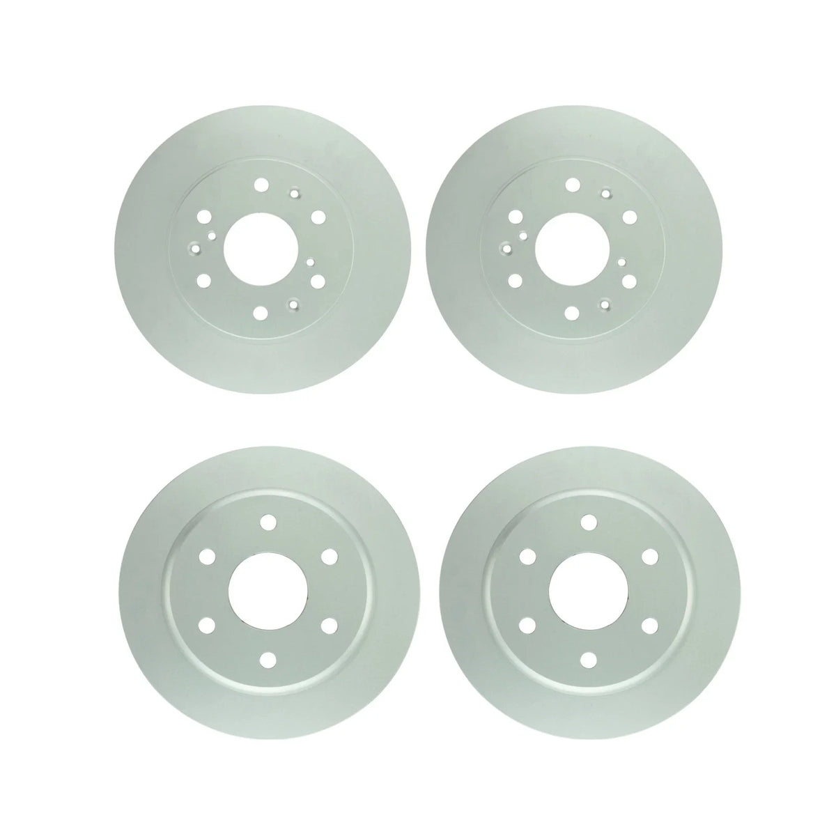 Set of 2 Bosch QuietCast Vented Disc Brake Rotors for Chevy GMC (330mm)