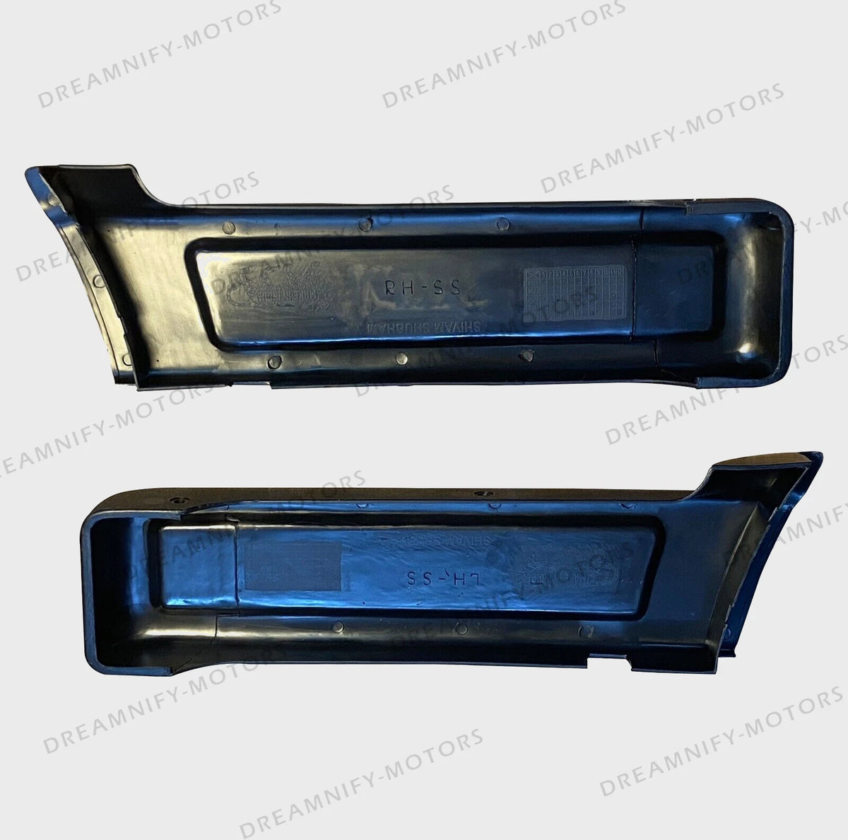 Set of 2 Rear Bumper Protector Covers for Suzuki Samurai Sierra (Long Body)
