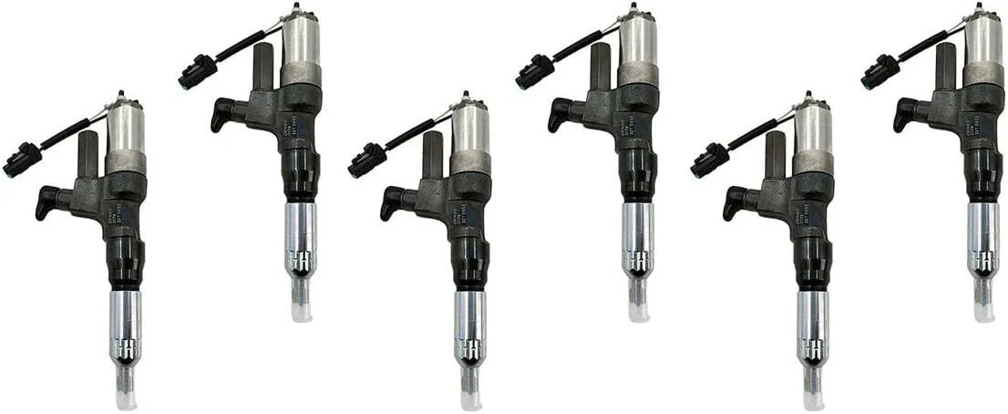 6X Fuel Injector 095000-0176 2391-01034 for Hino Diesel Engine J08C J05C (2000–2023)