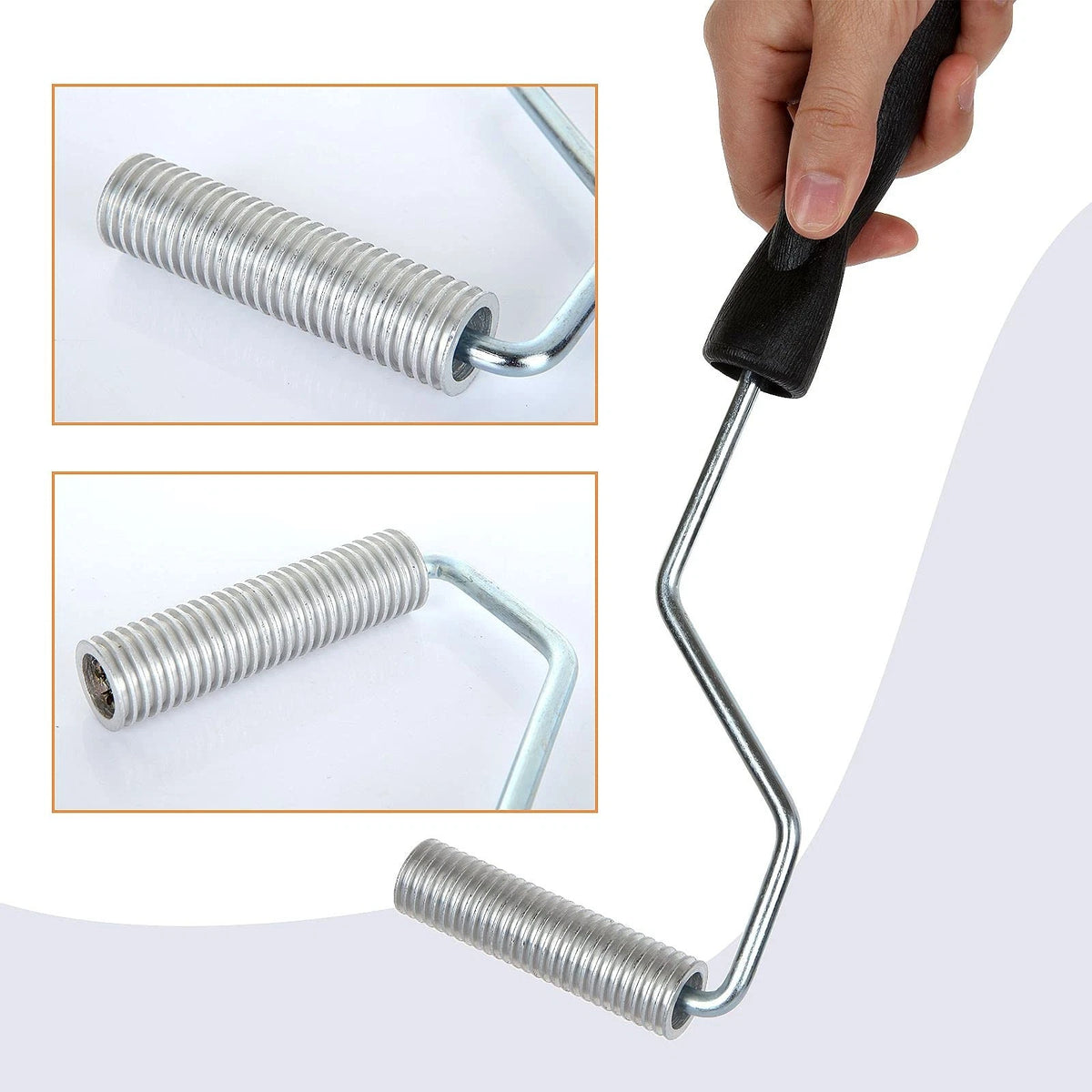 5-Piece Fiberglass Roller Tools Kit for Resin Laminating