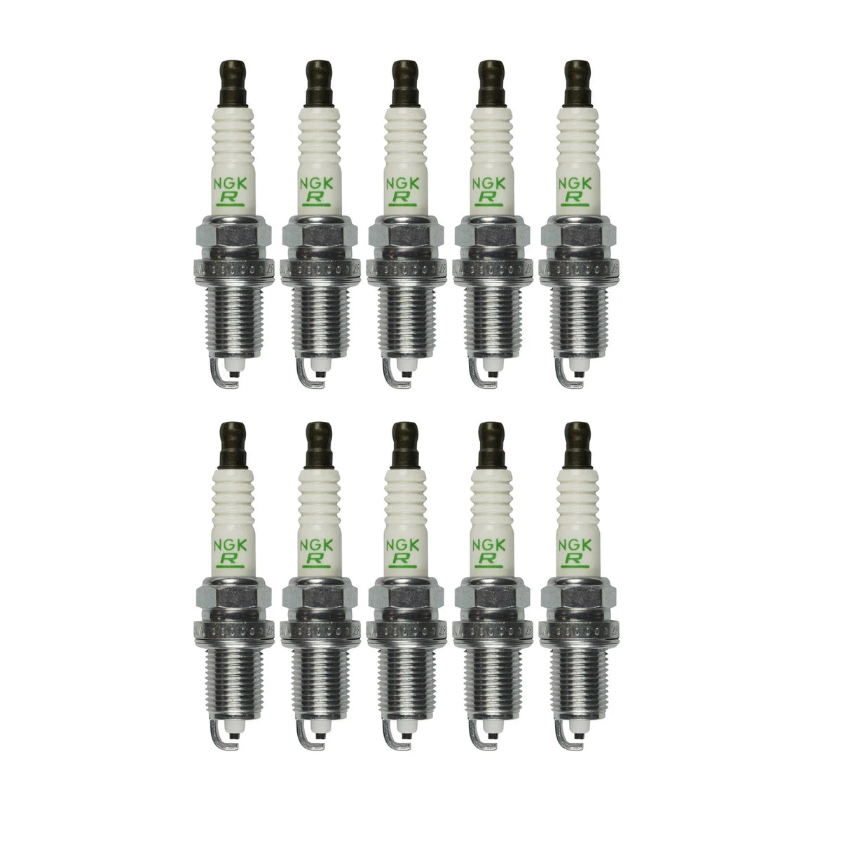 Set of 10 NGK V-Power Spark Plugs for Dodge Ram 2500 3500 (1994–2002)