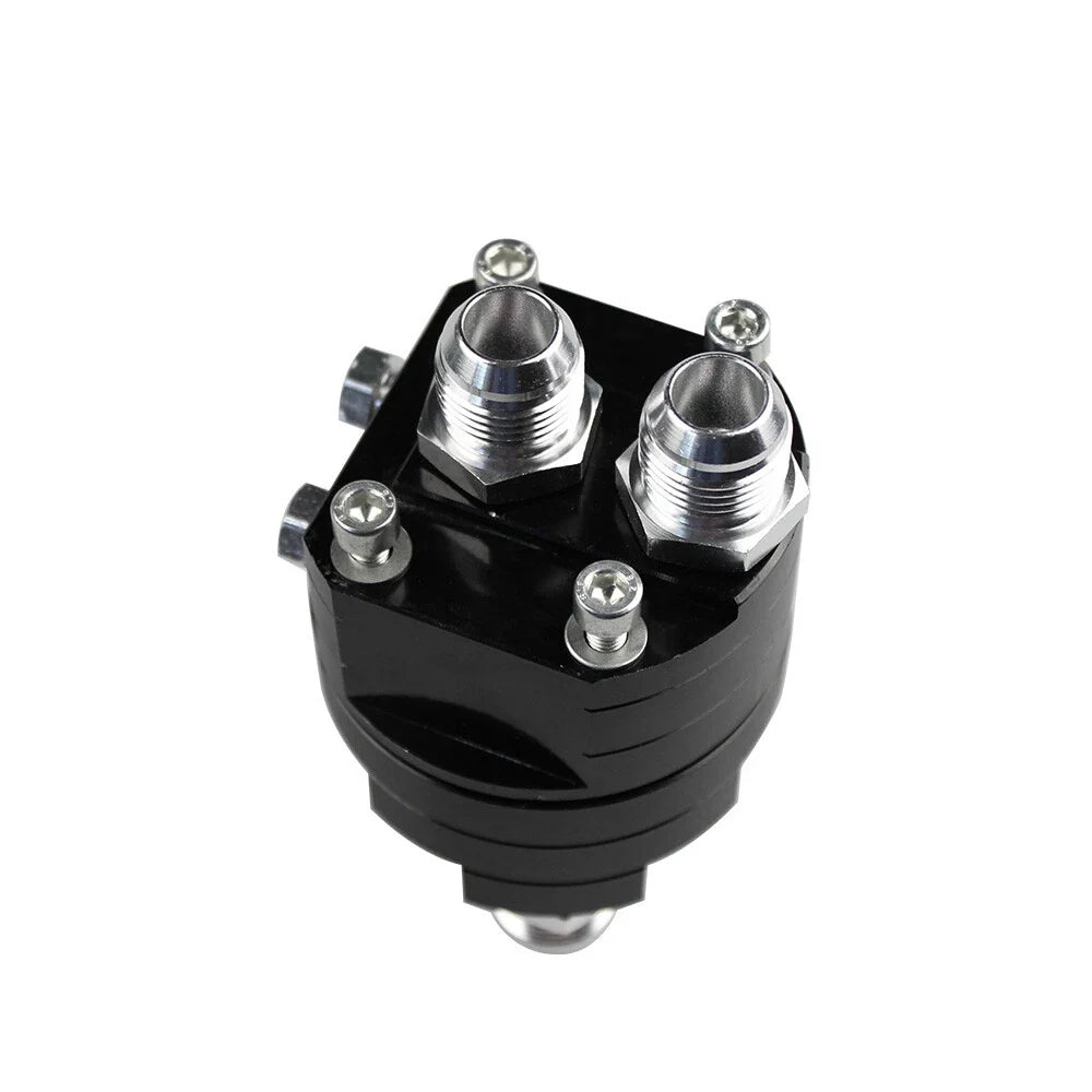 Oil Filter Relocation Kit with Universal Cooler Sandwich Plate Adapter
