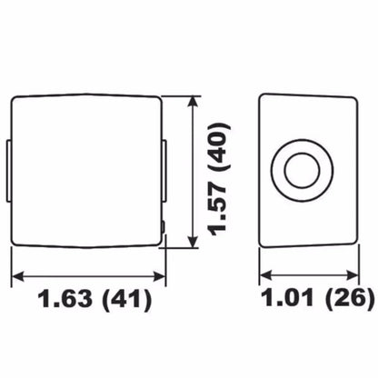 Zinc Anode Cube for OMC Johnson Evinrude (436745, 393023)