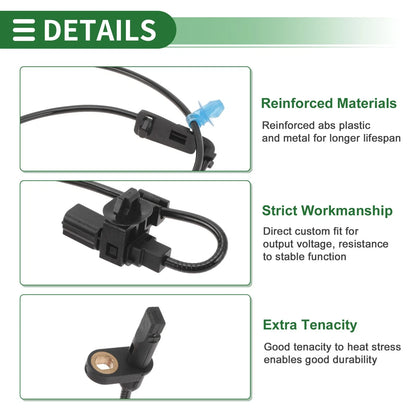 ABS Wheel Speed Sensor No. 57455TLAA02 for Honda CR-V (2017–2020) Front Left