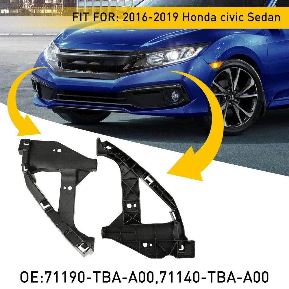 2X Headlight Mount Ring Base Bracket Bucket for Jeep JK Wrangler (2007–2018)