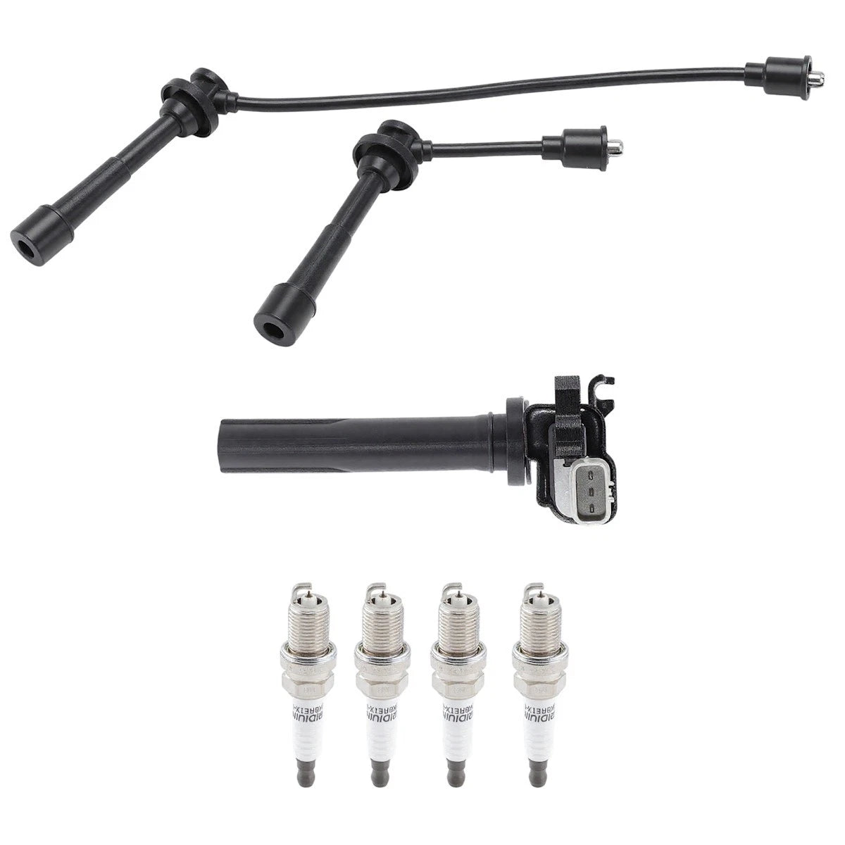 Ignition Coil and Spark Plug Kit for Chevy Suzuki Vitara Metro Swift (1999–2002)