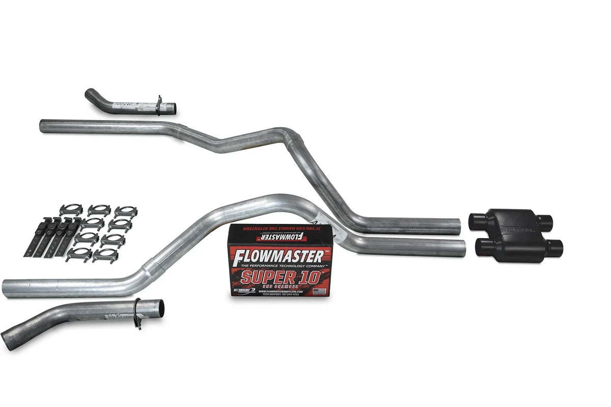 Dual Inlet Exhaust Kit for GM 1500 (1996–1999) - Flowmaster Super 10