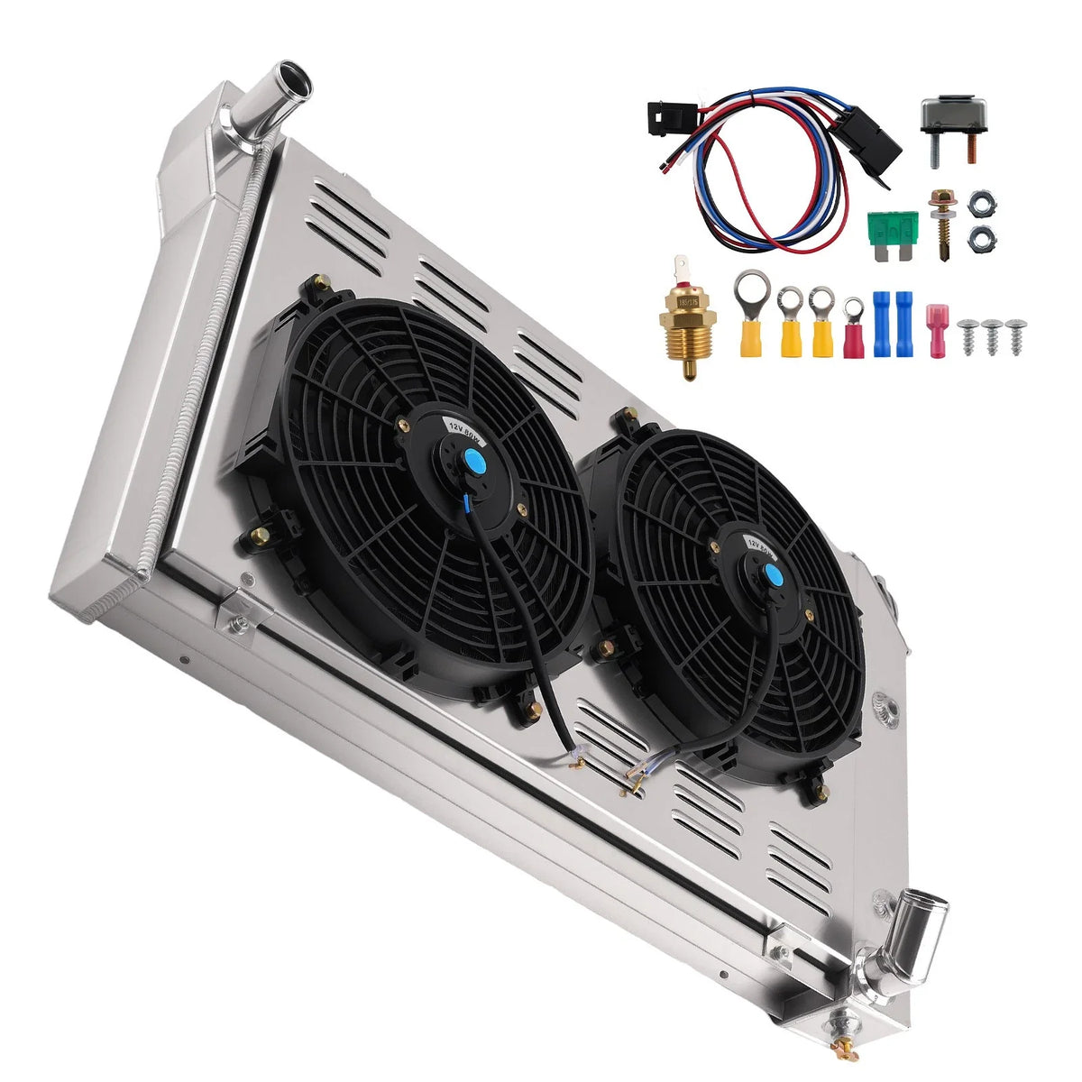 Aluminum Engine Radiator Shroud Fan for Chevrolet Corvette (1977–1982)