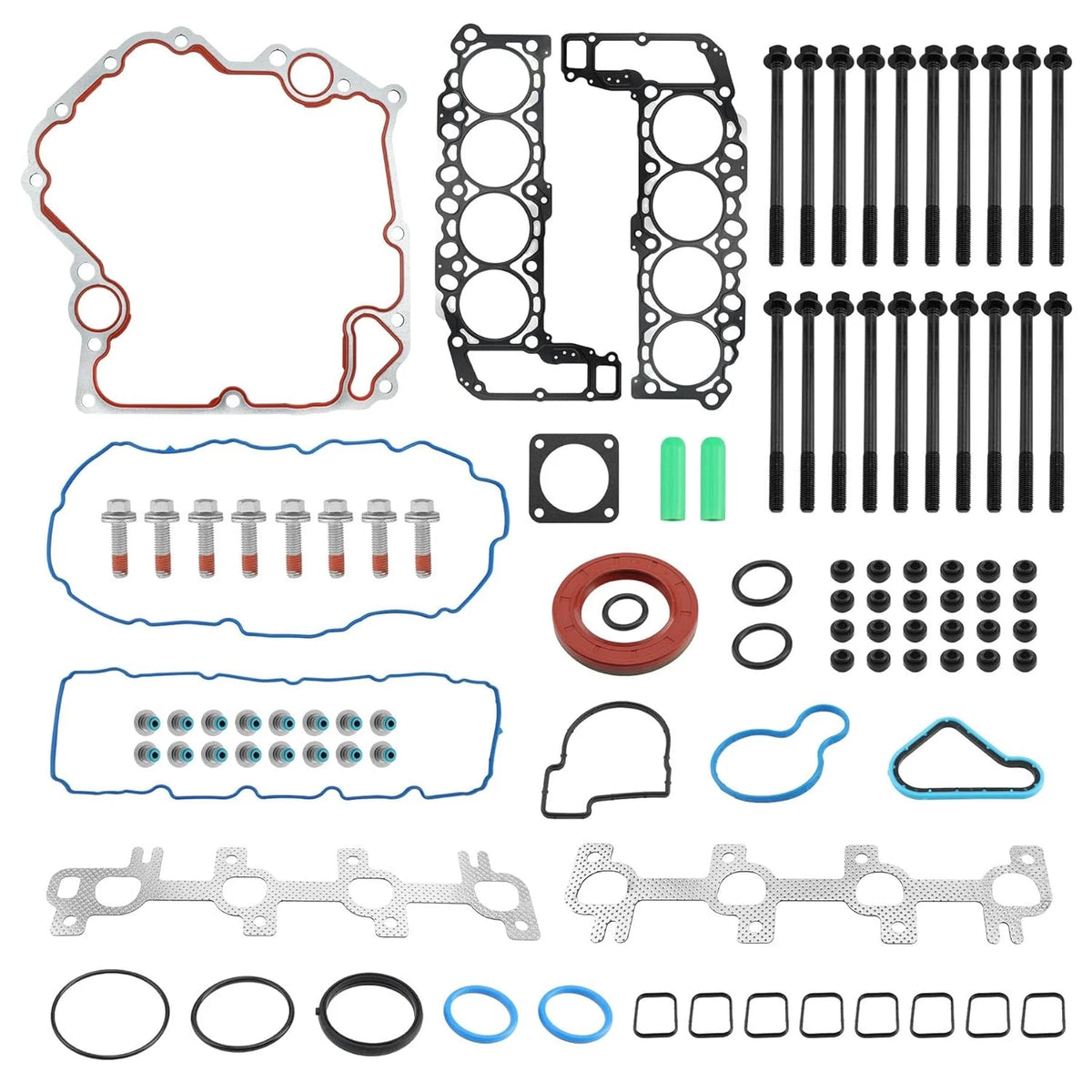 Head Gasket Kit with Bolts for Compatible with 20
