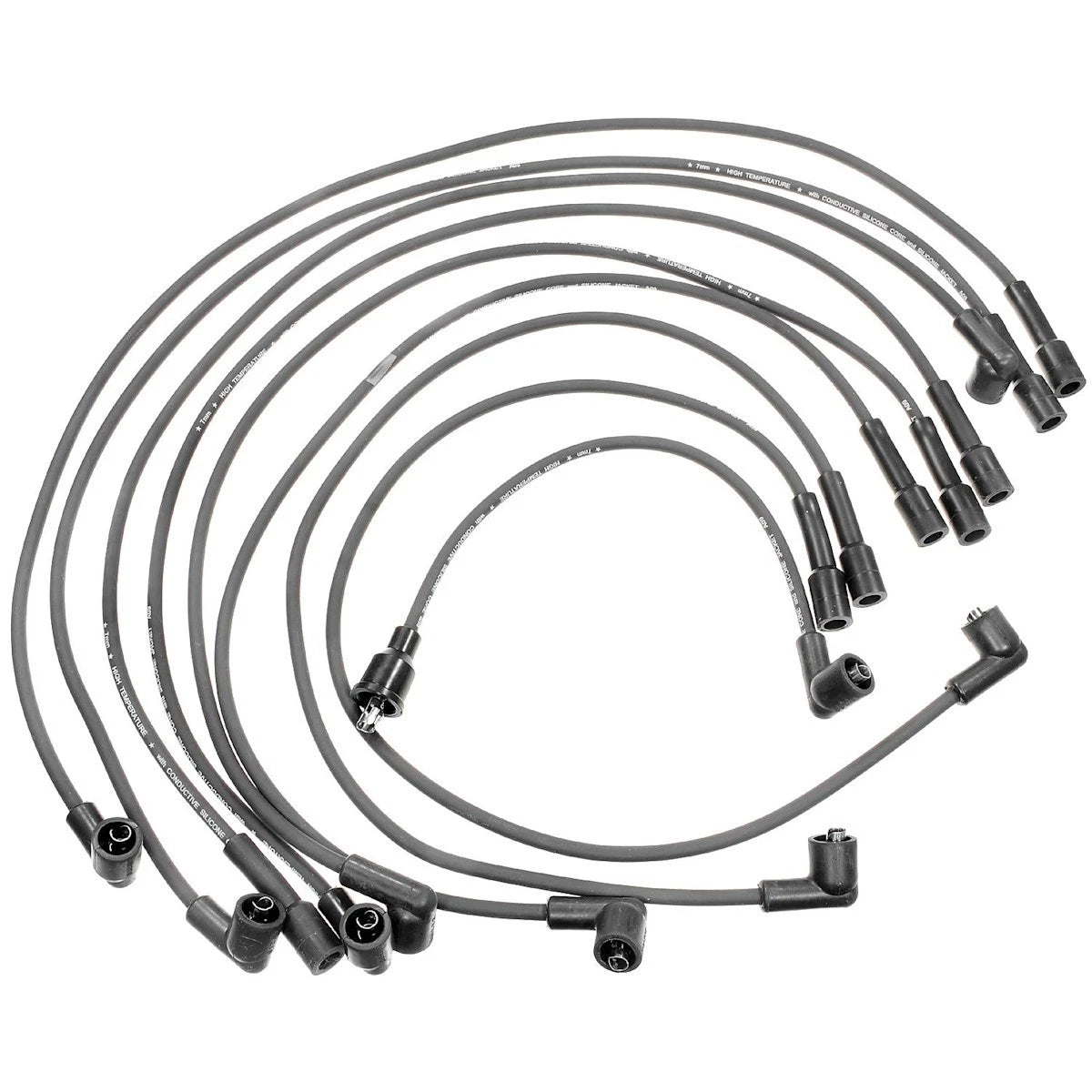 Set of 8 Spark Plug Wires for Ford F-250 (1970–1977) 27815