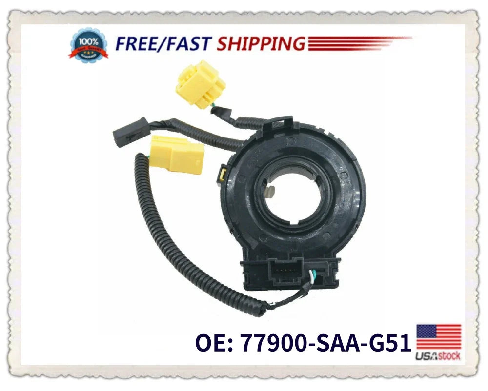 Spring Spiral Cable for Honda Fit (2006–2008) 77900-SAA-G51