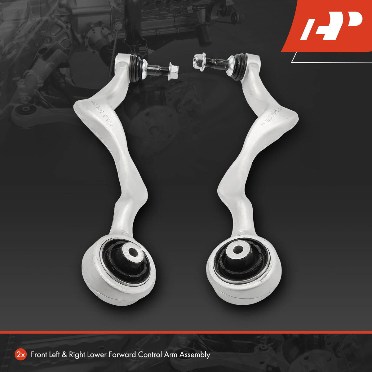 2X Front Lower Control Arm w/ Ball Joint for BMW M3 (2008–2013) 1027942, 31102283575, 1027943, 31102283576