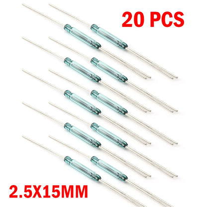 20 PCS Reed Switch Magnetic Normally Open/Closed 3p 3 Pin 10W B8