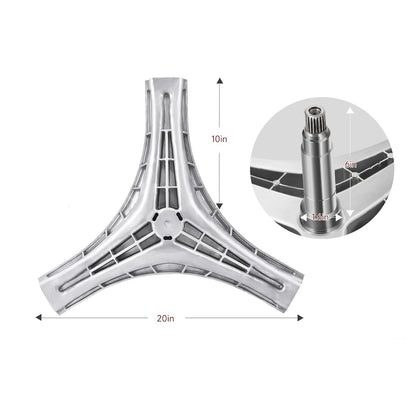 Flange Shaft for Samsung Washer (Compatible with DC97-14421A)