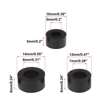 Fuel Line Seal Rubber Diesel Sealing Sleeve Set for Ford Powerstroke 