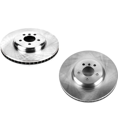 Set of 2 Powerstop Brake Discs for BMW 550i GT xDrive (2009–2017) - SET-P15EBR1219