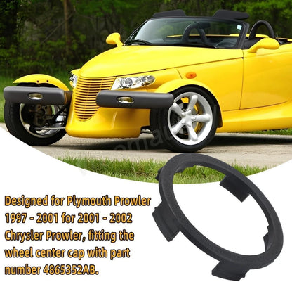 2X Wheel Center Cap Hubcap Repair Ring for Plymouth Chrysler Prowler (1997–2002)