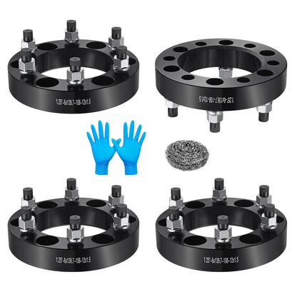 Wheel Spacer Set for Ford Ranger (2019–2022) 6x5.5 M12x1.5 1.25" 4PCS