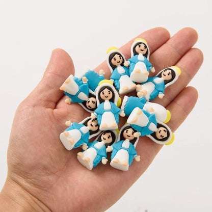 40 Pcs Mini Jesus Loves You Stickers (1.38 x 0.98 inches) Multicolor