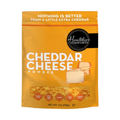 Cheddar Cheese Powder for Healthier Comforts (7 oz)