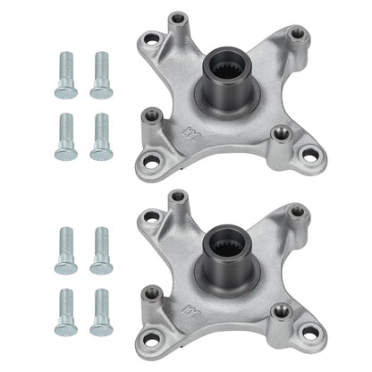 2X Rear Wheel Hub w/Bolts for Polaris Sportsman 400 4x4 (2008–2010)