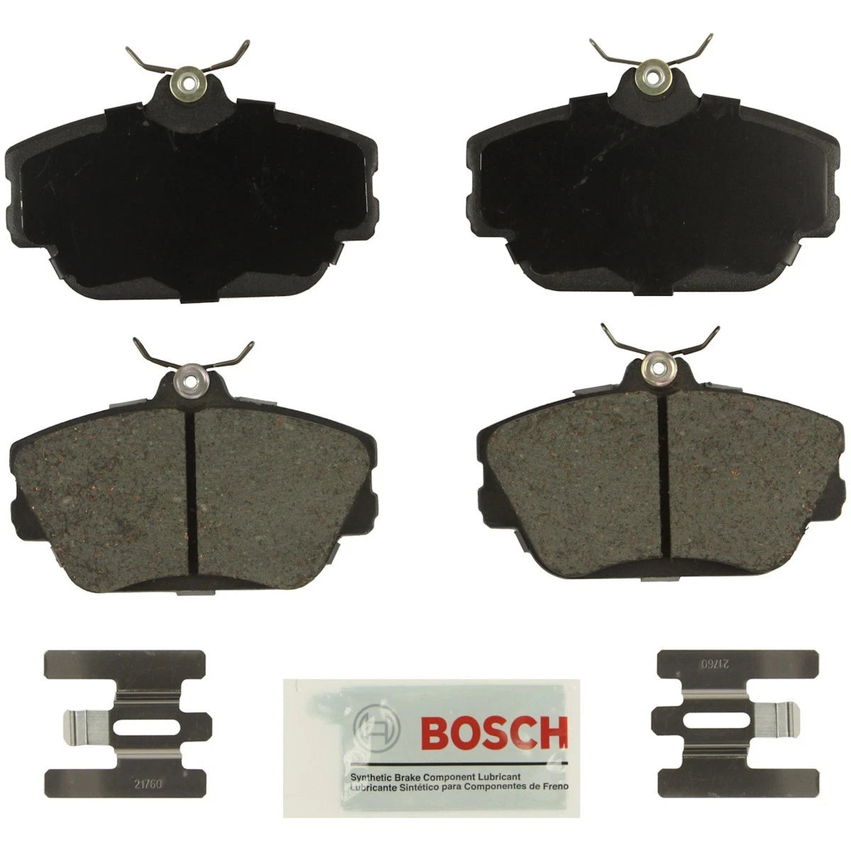2X Bosch Brake Pad Set Front for Ford Taurus Mercury Sable (1995–2007) BE598H