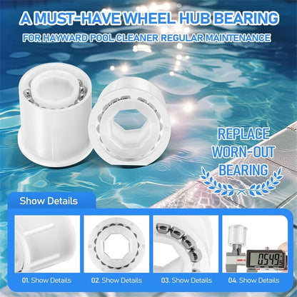 Wheel Bearings Kit for Hayward AquaNaut / Poolvergnuegen Pool Cleaner