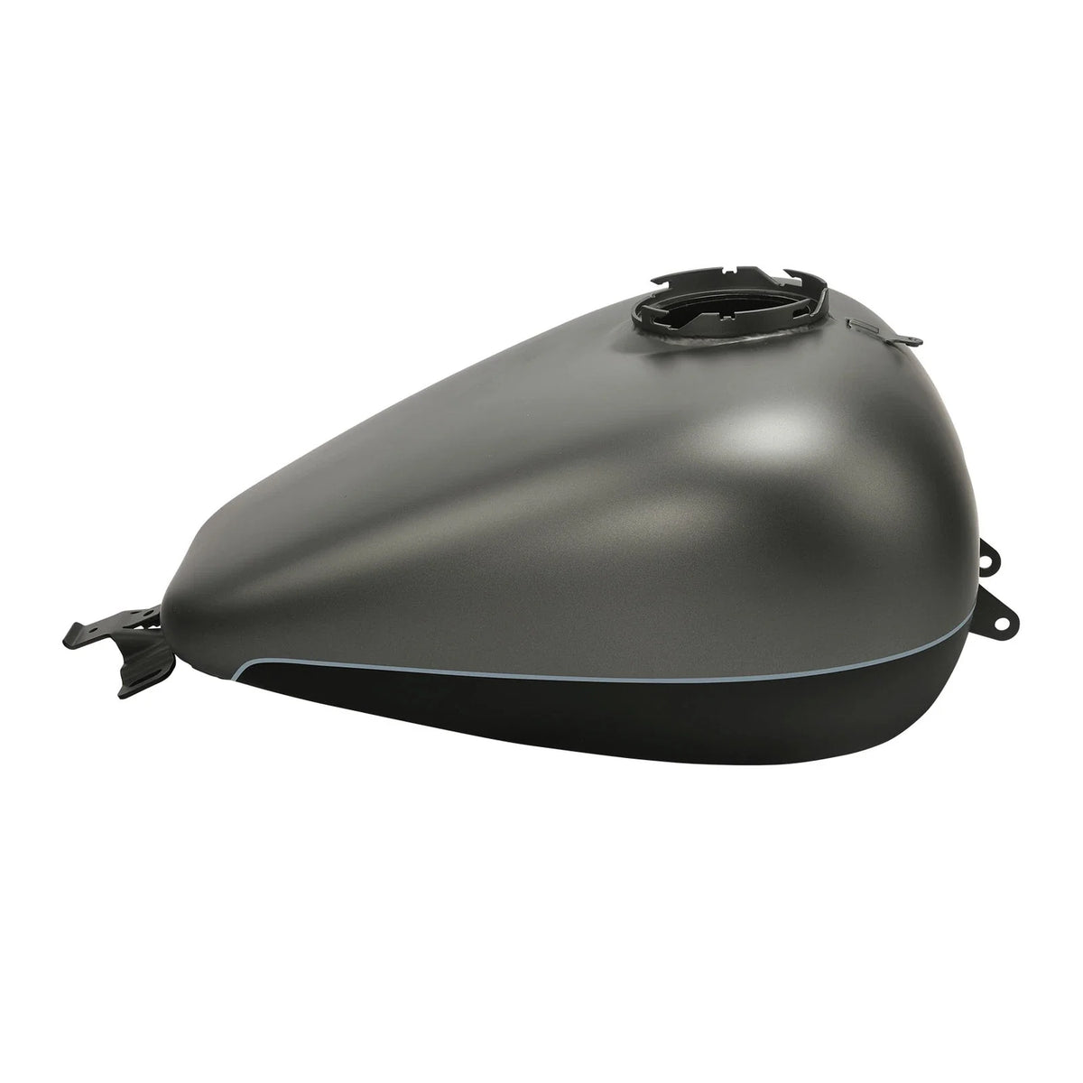 Fuel Gas Tank for Harley Street Glide (2008–2023) Charcoal Denim/Black Denim