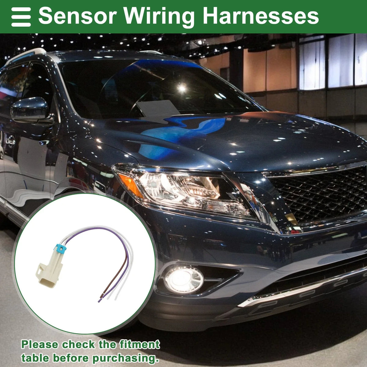 4 Pins Sensor Wiring Harnesses for Chevrolet Corvette (1997)