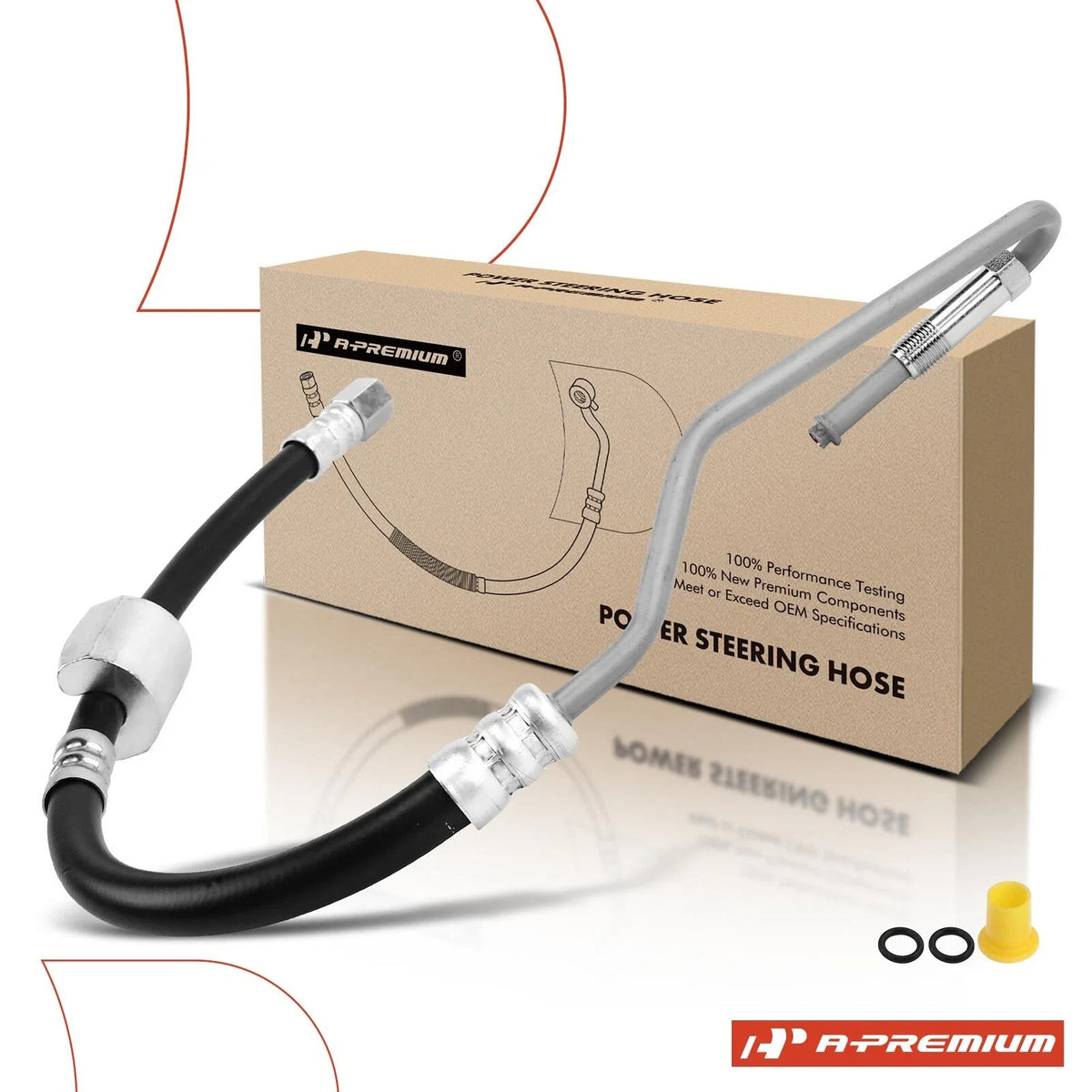 Power Steering Pressure Line Hose for Ram 1500 2500 3500 (2009–2019)