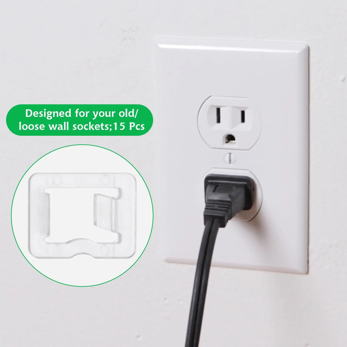 30 Packs Snug Plugs for Loose Outlets (Fix Loose Outlet Issues)