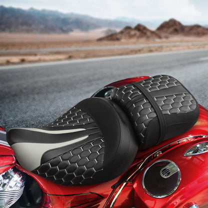 Driver Passenger Seat for Indian Chieftain Roadmaster Limited (2014–2024)