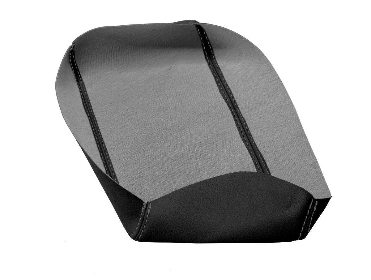 Console Lid Armrest Cover for Acura TLX (2021–2023) Gray PVC Leather
