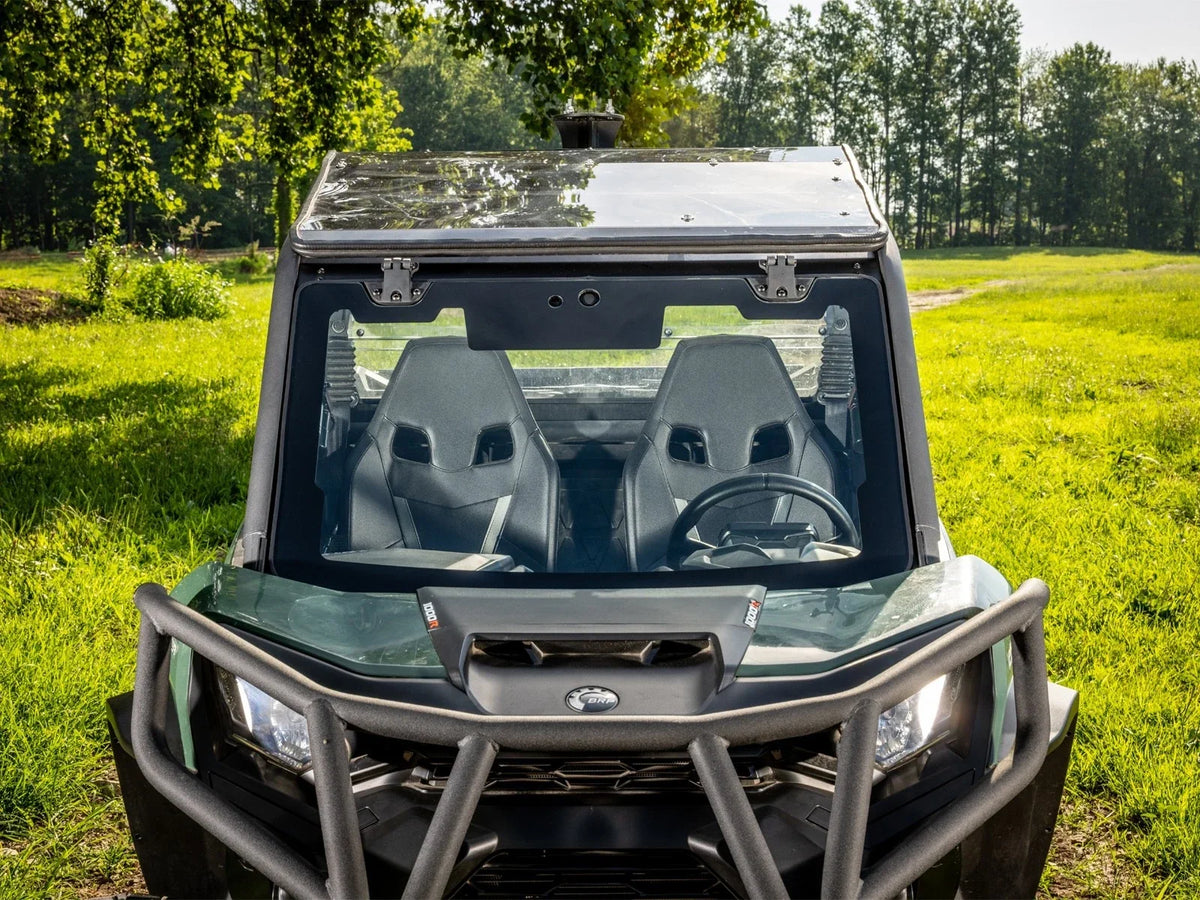 Maxdrive Power Flip Glass Windshield for Can-Am Maverick Sport (2019–2023)
