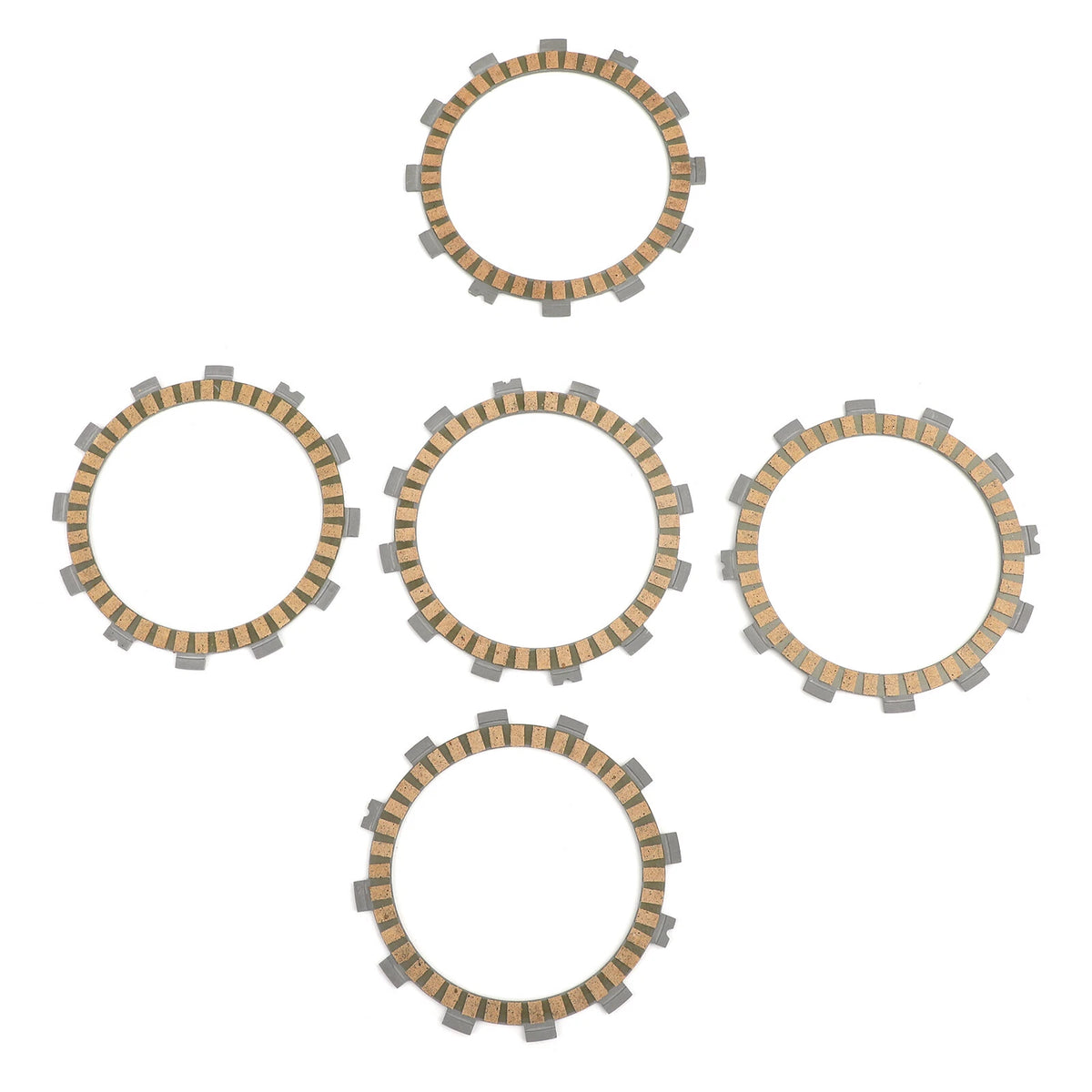 Clutch Friction Plate Kit for Suzuki RM85 RM80 (2002–2015, 1978–1981) 21441-13A01, 21441-28301