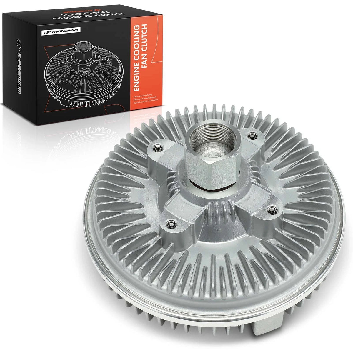 Severe Duty Thermal Engine Cooling Fan Clutch for Chevy Trailblazer (2002–2009) - 1540144, 2911330, 25816289, 8258162890, 2851
