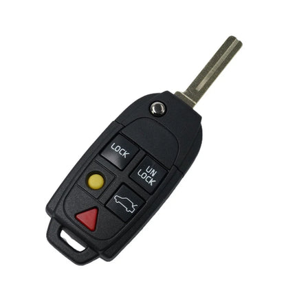 Remote Flip Key Shell Case for Volvo XC70 XC90 S60 S80 V70 (2000–2020)