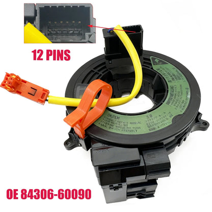 Spiral Cable Clock Spring for Toyota Sequoia Tundra (2002–2004) 84306-60090