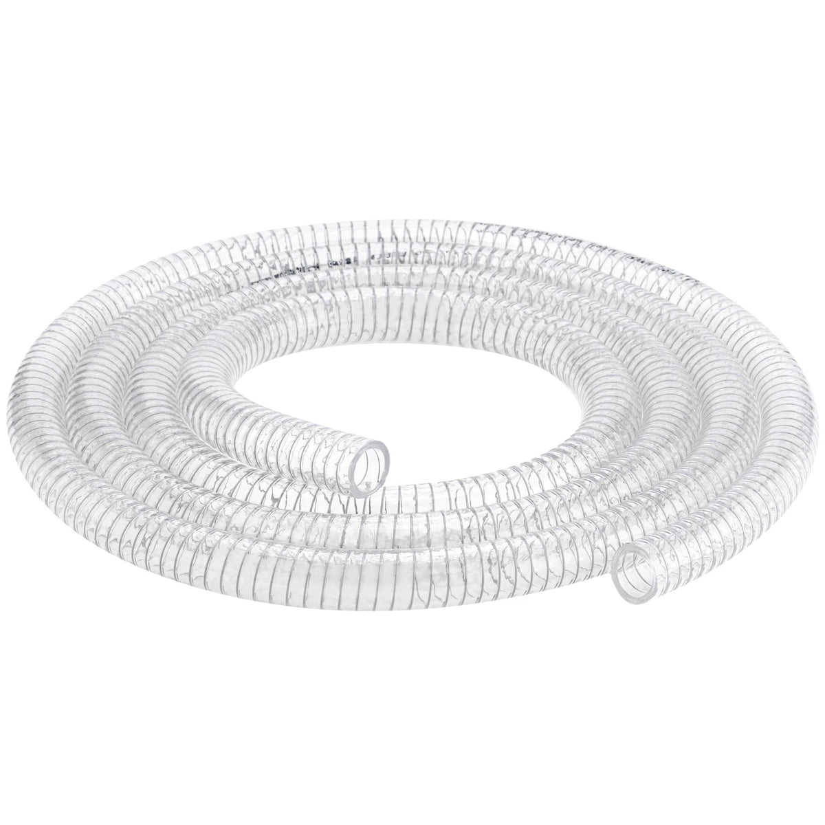 1/2" ID PVC Reinforced Tubing Flexible Hose - 25ft