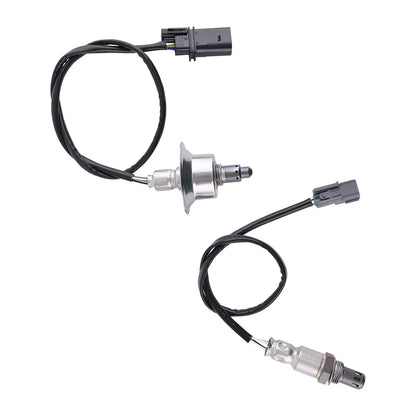 2pcs Oxygen O2 Sensor for Hyundai Santa Fe 2.4L L4 (2019) 2345714 2348030