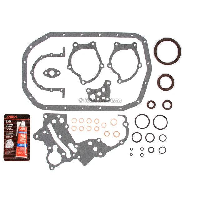 Full Gasket Set with Head Bolts for Mitsubishi Dodge Eagle (1st Gen 4G63)