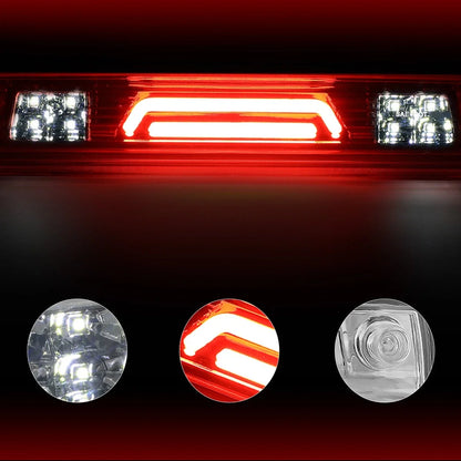2X LED 3rd Tail Brake Light for Colorado/Canyon (2015–2018) Chrome